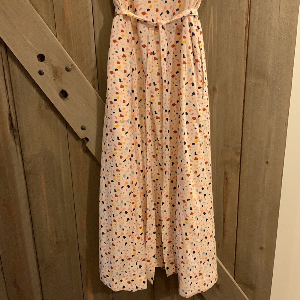 Madewell | Colourful Dotted Midi Dress - Picture 4 of 13